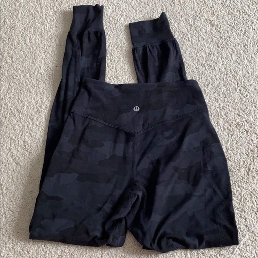 lululemon dark camo joggers